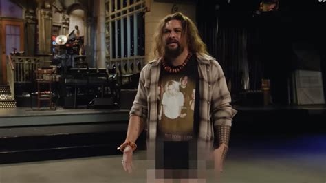 jason mamoa naked|Jason Momoa Gets Naked (Again) to Promote SNL Appearance